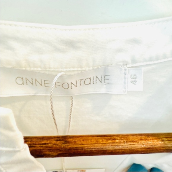 Anne Fontaine White Button Down Shirt - Picture 5 of 14